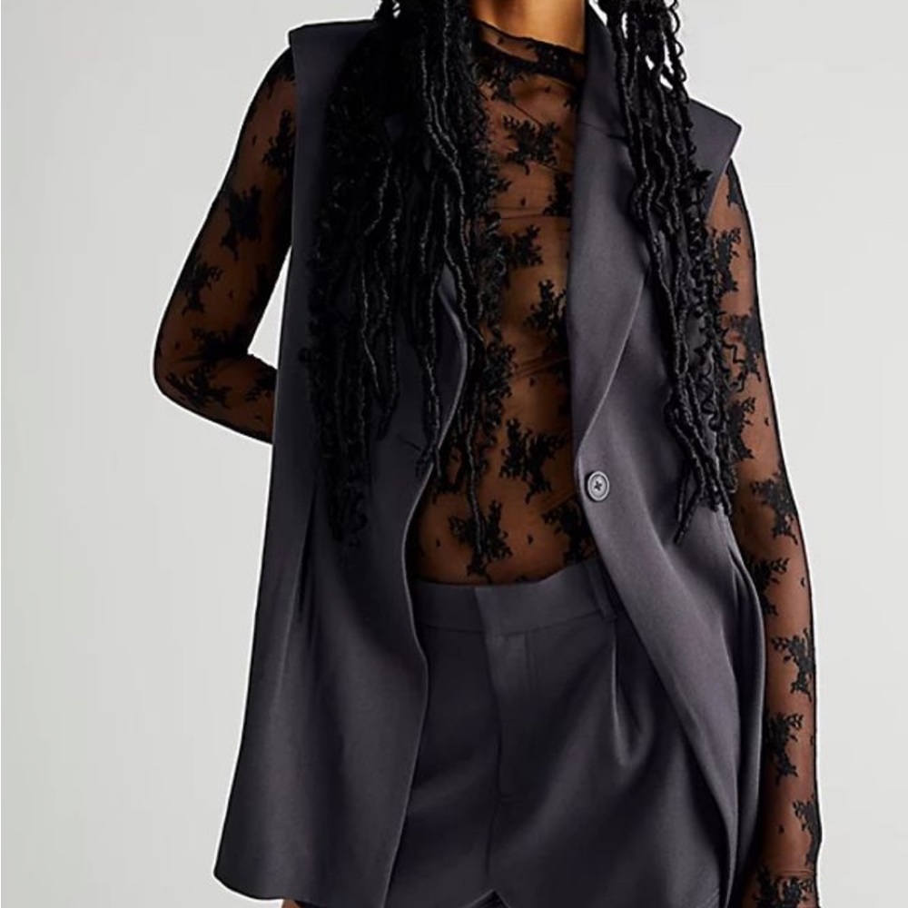 NWT Blazer suit vest by Free People in size XS
